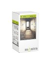 MERIBEL * APLIQUE GRAFITO LED SOLAR/SENSOR 3000K